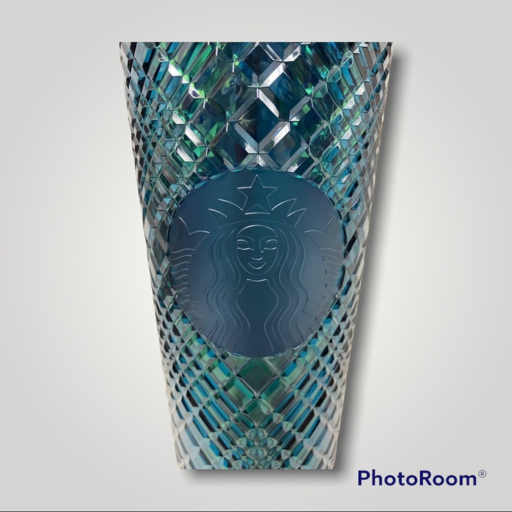 STARBUCKS HOLIDAY 2021 CHRISTMAS GREEN EMERALD TUMBLER 24oz VENTI ๐๐ - Picture 3 of 3